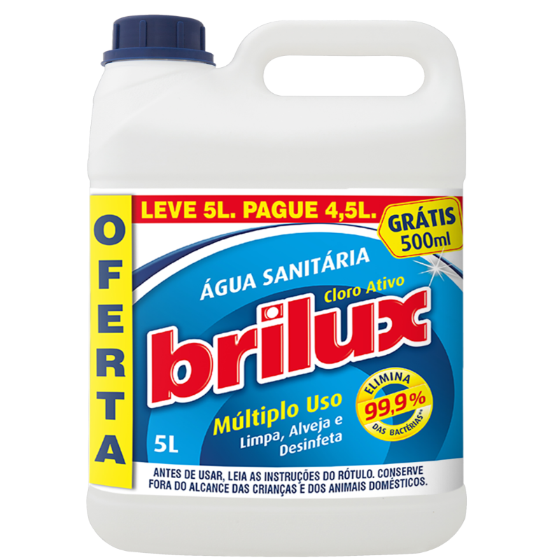 AGUA SANITARIA BRILUX L5l P4 5l